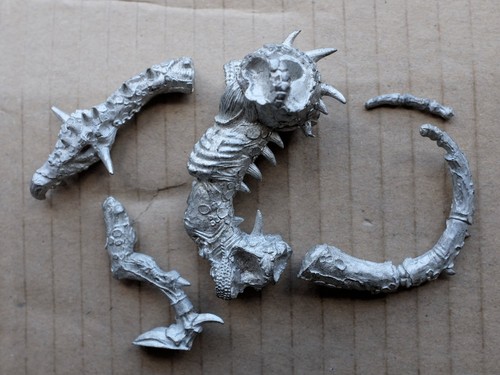 Zombie dragon head body tail - dragon,
