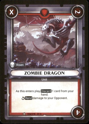 Zombie dragon 104 - 104/278-01, c